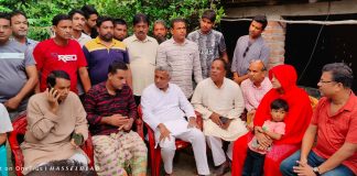 আহত যুবদল নেতা লিটনের ঝিনাইদহের বাড়ি গিয়ে খোঁজ নিলেন অনিন্দ্য ইসলাম অমিত