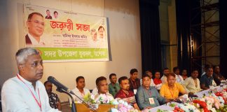 ফ্যাসিস্ট আওয়ামী লীগকে মাথা চাড়া দিতে দেব না : অনিন্দ্য ইসলাম অমিত