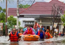 ইন্দোনেশিয়ায় বন্যা ও ভূমিধসে মৃতের সংখ্যা ২০০
