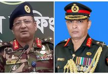 সেনাবাহিনীতে বড় রদবদল: সিজিএস পদে মাইনুর রহমান, পিএসও হলেন মুশফিকুর রহমান