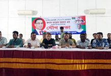 যশোরে প্রধানমন্ত্রীর আগমন উপলক্ষে মণিরামপুরে যুবদলের প্রস্তুতি সভা