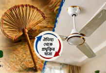 হাতপাখা থেকে বৈদ্যুতিক ফ্যান: তালপাতার ঐতিহ্যের আধুনিক রূপ fan evolution