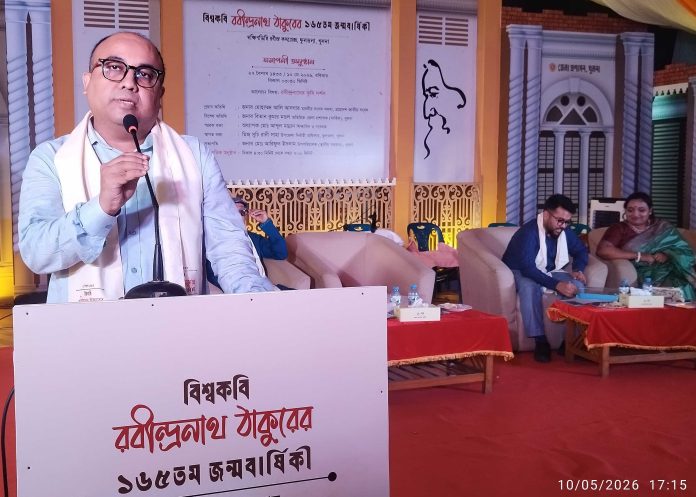 দক্ষিণডিহিতে রবীন্দ্র জন্মজয়ন্তীর সমাপনী অনুষ্ঠান