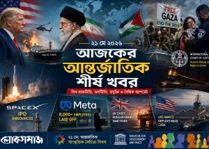 আজকের আন্তর্জাতিক অঙ্গন