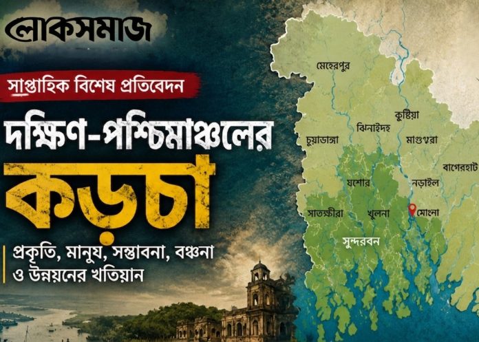 লোকসমাজ’র সাপ্তাহিক প্রতিবেদনের লোগো