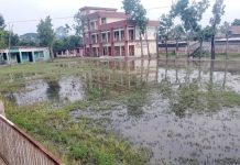 শার্শায় ড্রেন ভরাটের কারণে ৪০ পরিবার পানিবন্দি