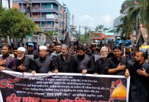 যশোরে তাজিয়া মিছিল, কারবালার শহীদদের স্মরণে শোক প্রকাশ যশোরে তাজিয়া মিছিল
