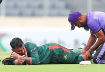 পায়ের পেশিতে টান, উঠেই গেলেন লিটন, মিরপুরে প্রথম ফিফটির অপেক্ষা বাড়ল আরও