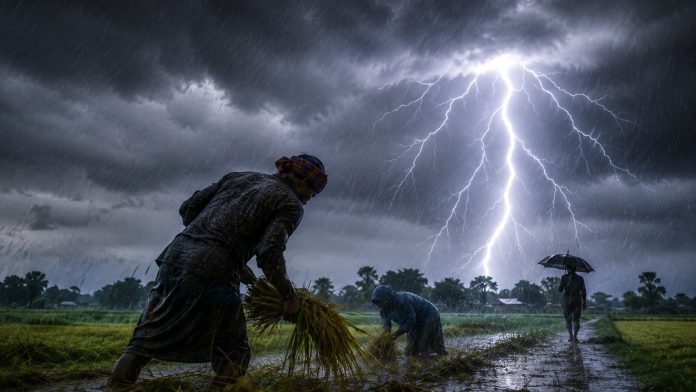 যশোর, শ্যামনগর ও লোহাগড়ায় বজ্রপাতে নিহত ৩