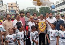 যশোরে জমকালো আয়োজনে ‘রিপন অটোস জুনিয়র ফুটবল বিশ্বকাপ’ শুরু
