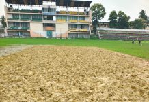 অরক্ষিত যশোর স্টেডিয়ামের নির্মাণাধীন ক্রিকেট পিচ নষ্ট করলো দুর্বৃত্তরা