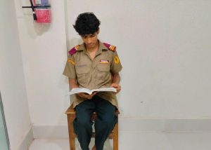 বাবার দাফন শেষে রাতে চাকরি