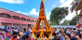 যশোরে শুরু হলো ৯ দিনব্যাপী রথযাত্রা উৎসব যশোরে শুরু হলো ৯ দিনব্যাপী শ্রীশ্রী জগন্নাথদেবের রথযাত্রা