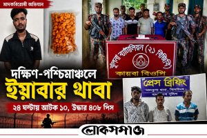 দক্ষিণ-পশ্চিমাঞ্চলে ইয়াবার বিস্তার