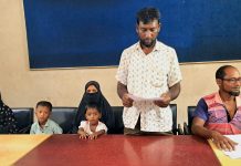 সংবাদ সম্মেলনে পিতার দাবি ‘মেয়ে হত্যা করা হয়েছে’