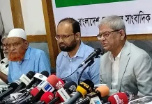 বিরোধী দল শেখ হাসিনার ভাষায় কথা বলছে: মির্জা ফখরুল ইসলাম আলমগীর