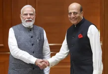 দিল্লিতে নরেন্দ্র মোদির কাছে ঢাকার বার্তা তুলে ধরলেন ভারতীয় হাইকমিশনার দীনেশ ত্রিবেদী