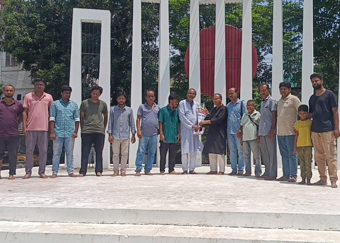 ফুলবাড়ী দিবসে যশোরে বিপ্লবী কমিউনিস্ট লীগের শ্রদ্ধা নিবেদন ও সমাবেশ