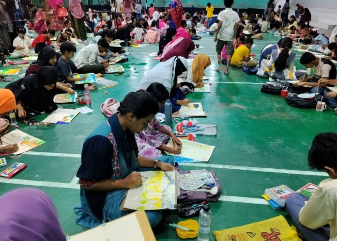 যশোরে ‘রঙে রেখায় সুলতান’ চিত্রাঙ্কন উৎসব