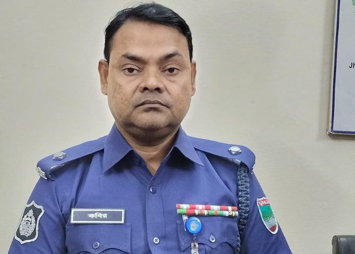 যশোর কোতয়ালি থানার নতুন ওসি কবির হোসেন