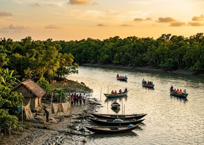 সুন্দরবনের বৃহত্তর অংশ কয়রায়, তবু পর্যটনের মানচিত্রে উপেক্ষিত সম্ভাবনার জনপদ