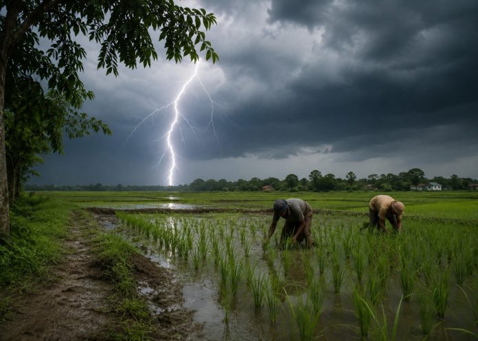 বাগেরহাটের মোরেলগঞ্জে বজ্রপাতে দুই ভাইয়ের মৃত্যু