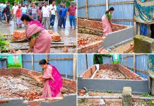 কুয়াদায় বিরোধীয় জমির স্থাপনা ভেঙে ফেলার অভিযোগ