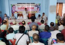 ঝিকরগাছায় দুর্গাপূজা উপলক্ষে বিএনপির মতবিনিময়