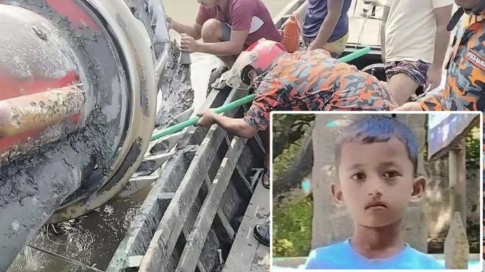 অভয়নগরে ভৈরবে গোসল করতে নেমে নিখোঁজ, ড্রেজারের পাখায় মিলল শিশুর মরদেহ