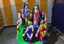 যশোরে এক মণ্ডপে ১০১ প্রতিমা