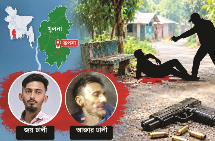 খুলনায় ছেলে হত্যার দেড় মাস পর বাবাকেও গুলি করে হত্যা